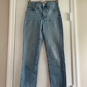 Madewell Straight Leg Jeans